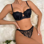 Floral  Push-Up Bra & Pants Set